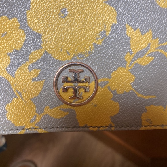 Tory burch yellow floral print bag - Picture 5 of 6